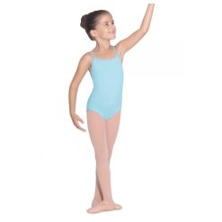 Baleto triko su petnešėlėmis Bloch - CL5607 PAREM pastel blue